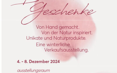 Ausstellung „Besondere Geschenke“ 5.12. – 8.12.2024